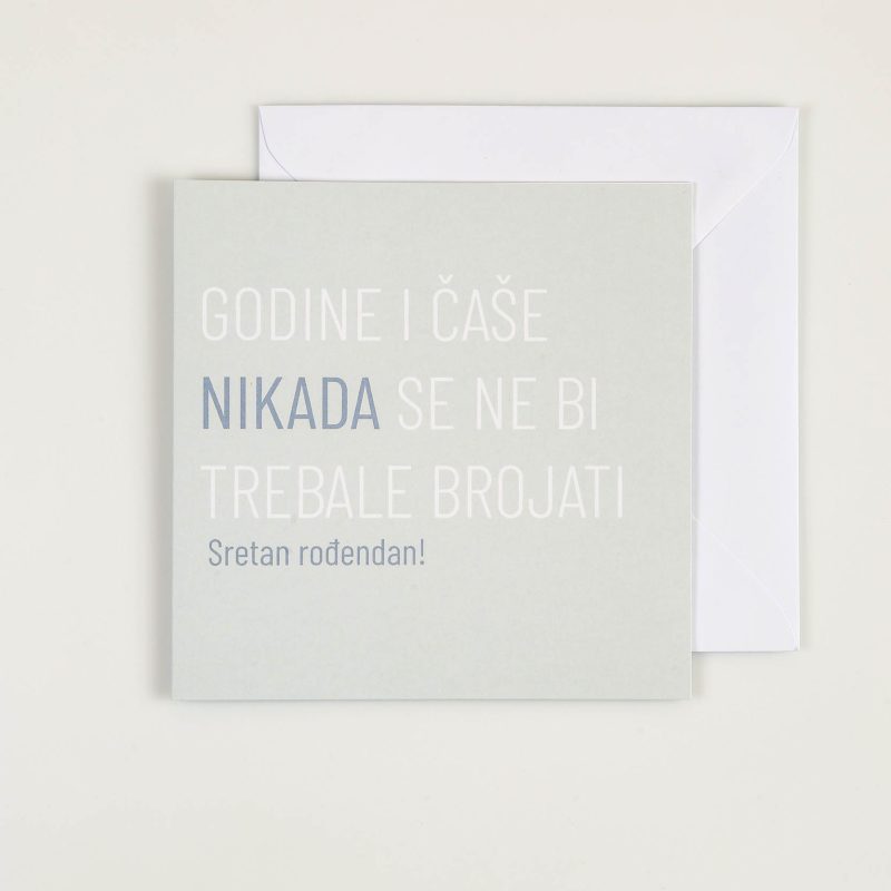 Mige čestitka Godine i čaše PC04