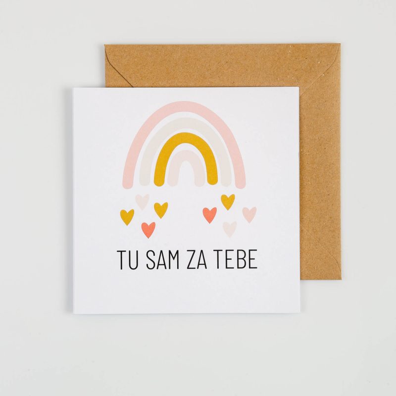 Mige čestitka Tu sam za tebe OC02