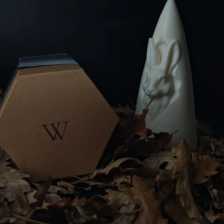 Wildlight Sculptural Candle The Hare 720x