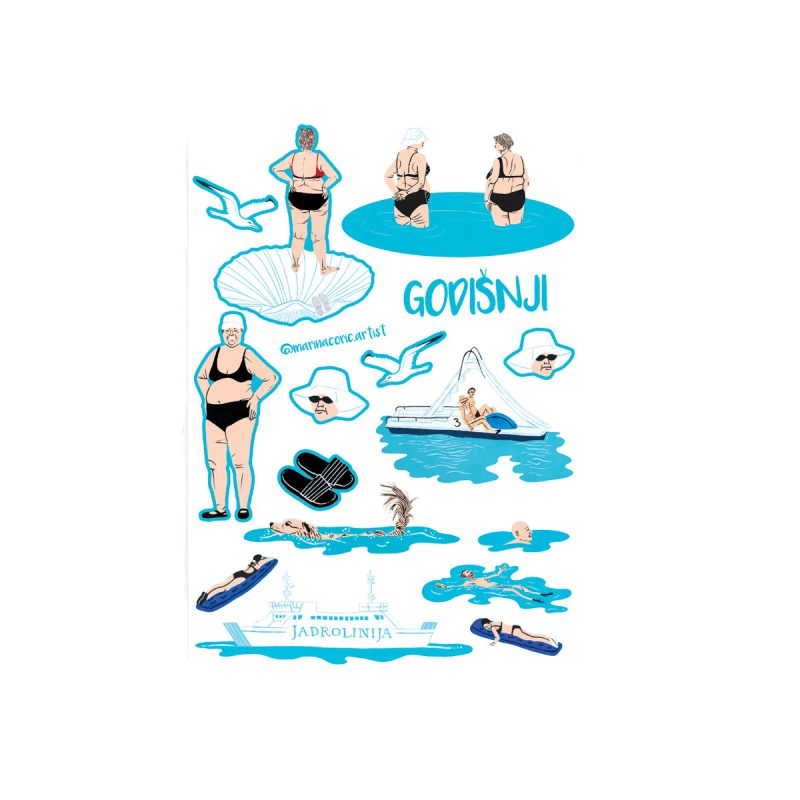 godisnji stiker