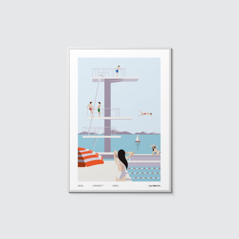 Ilustracija Grad Zadar Bazen Naslovna 2