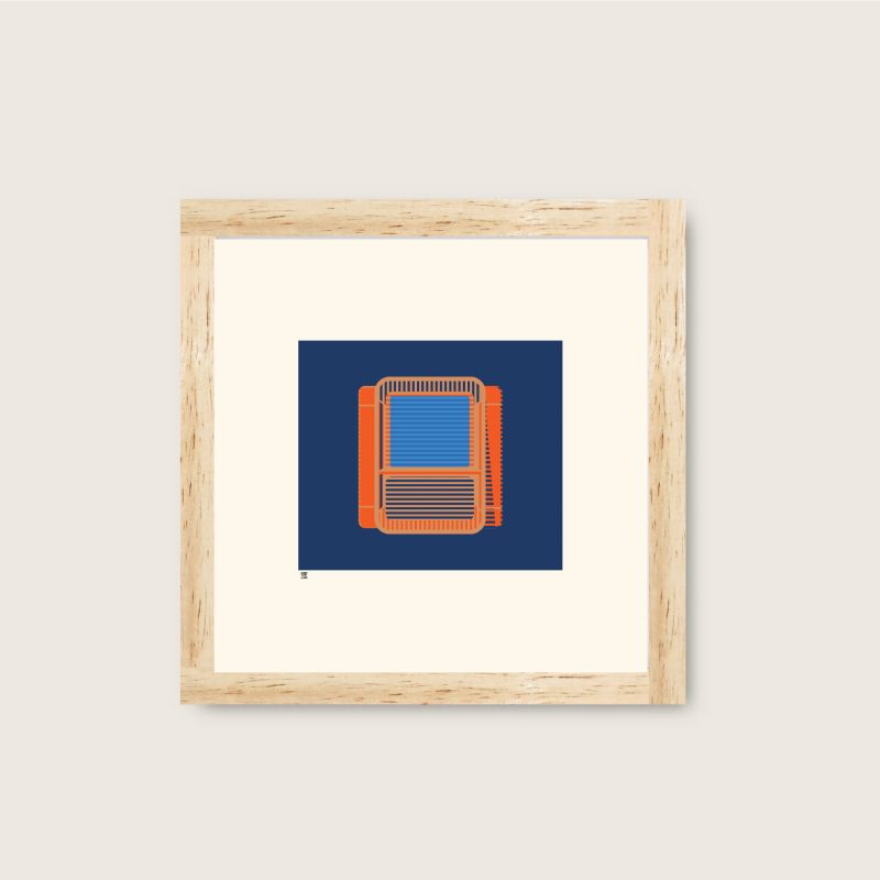 kiosk orange