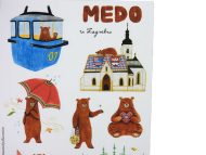 naljep medo sticker